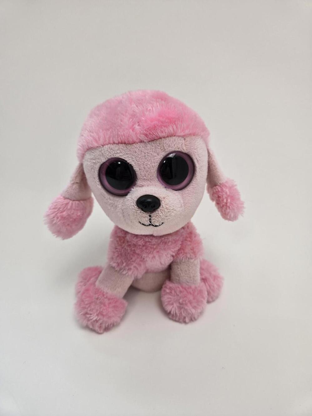 Ty Beanie Boo “Princess” the Pink Poodle No Hang Tag Tag (6 inch)
